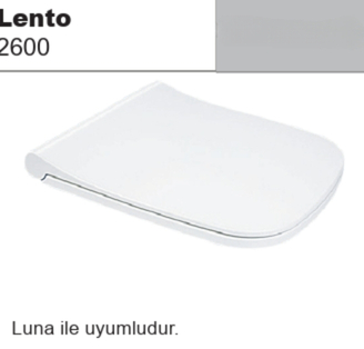 TURAVİT LENTO KLOZET KAPAĞI KOD: 2600